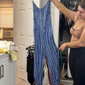 Strapless Jumpsuit